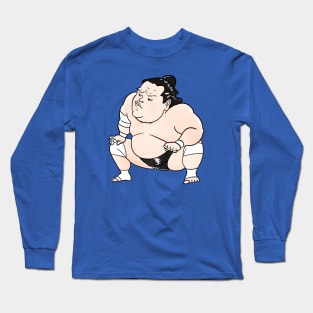 Sumo Wrestler Terunofuji Long Sleeve T-Shirt